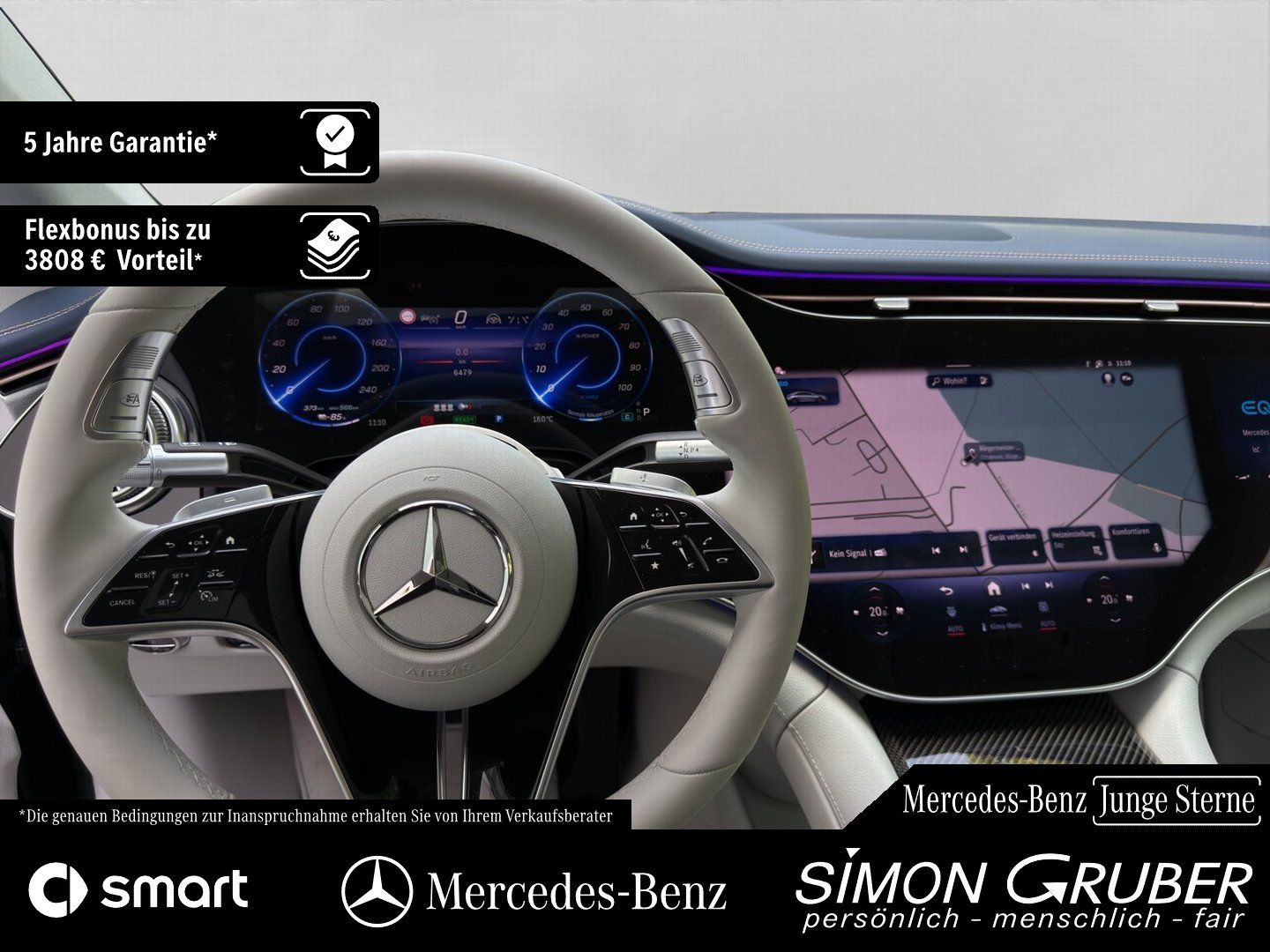 Fahrzeugabbildung Mercedes-Benz EQS 580 4M AMG Exklusive Drive Pilot AHK Md 2026