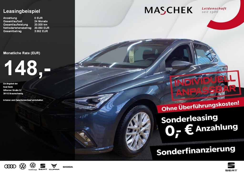 Seat Ibiza Xcellence Sonderleasing ohne Anzahlung Nav