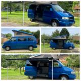 Volkswagen T4 California Coach, Wohnmobilzulassung - blaue Volkswagen T4 California