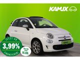 Fiat 500C 1.0Mild-Hybrid RockStar S&S+LEDER+CARPLAY - Fiat 500C mit Benzin-Antrieb: Leder, Cabrio