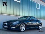 Mercedes-Benz SLK 200 AMG-Line *LEDER|SHZ|NAVI|XENON|AIRSCARF* - mit Benzin-Antrieb: Schwarz, Sitzbelüftung