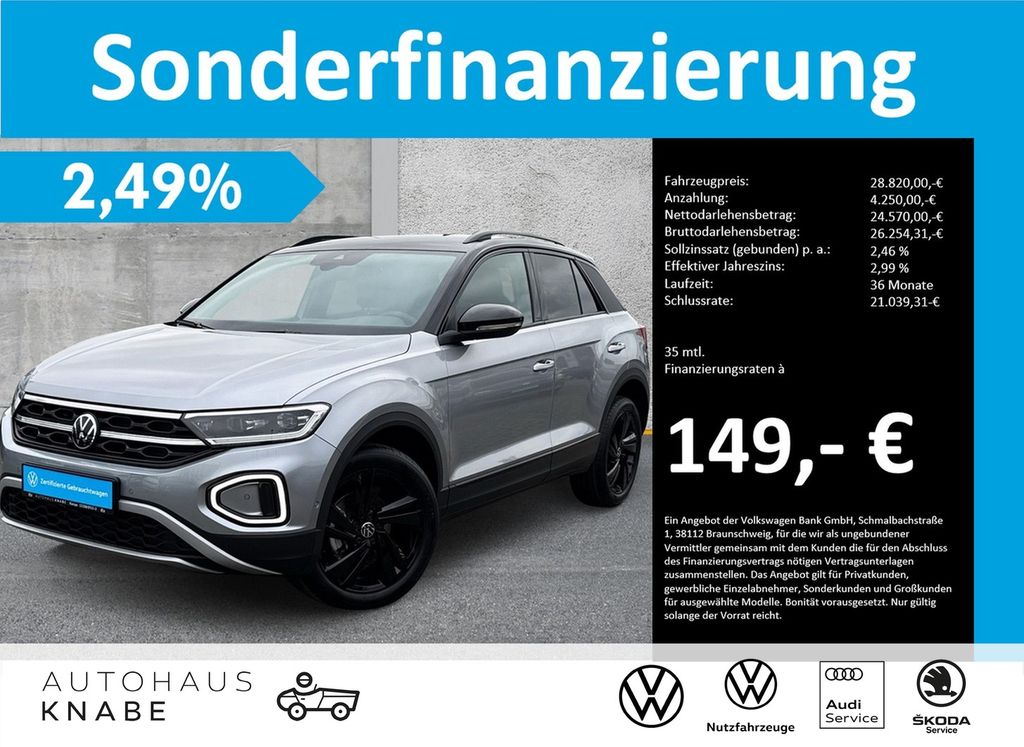 T-Roc  1.0 TSI Style APP KAMERA AHK