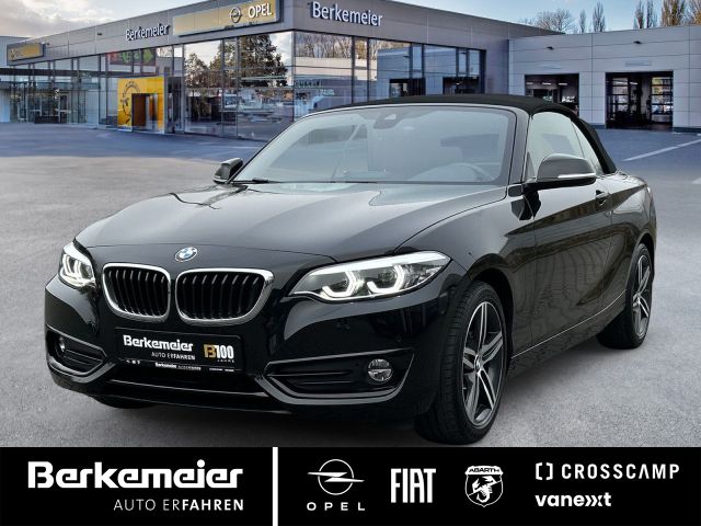 BMW 220i Cabrio Sport Line*Leder / Sensoren / NAVI*