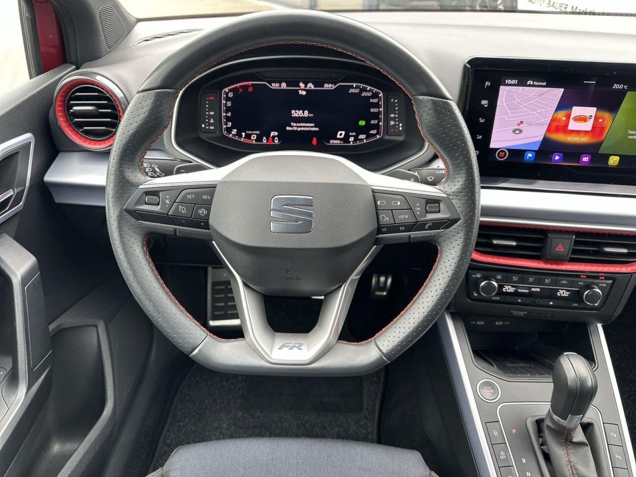Fahrzeugabbildung SEAT Arona FR 1.5TSI 150PS DSG-AHK*Kessy*18Zoll - mit KI generiert/bearbeitet