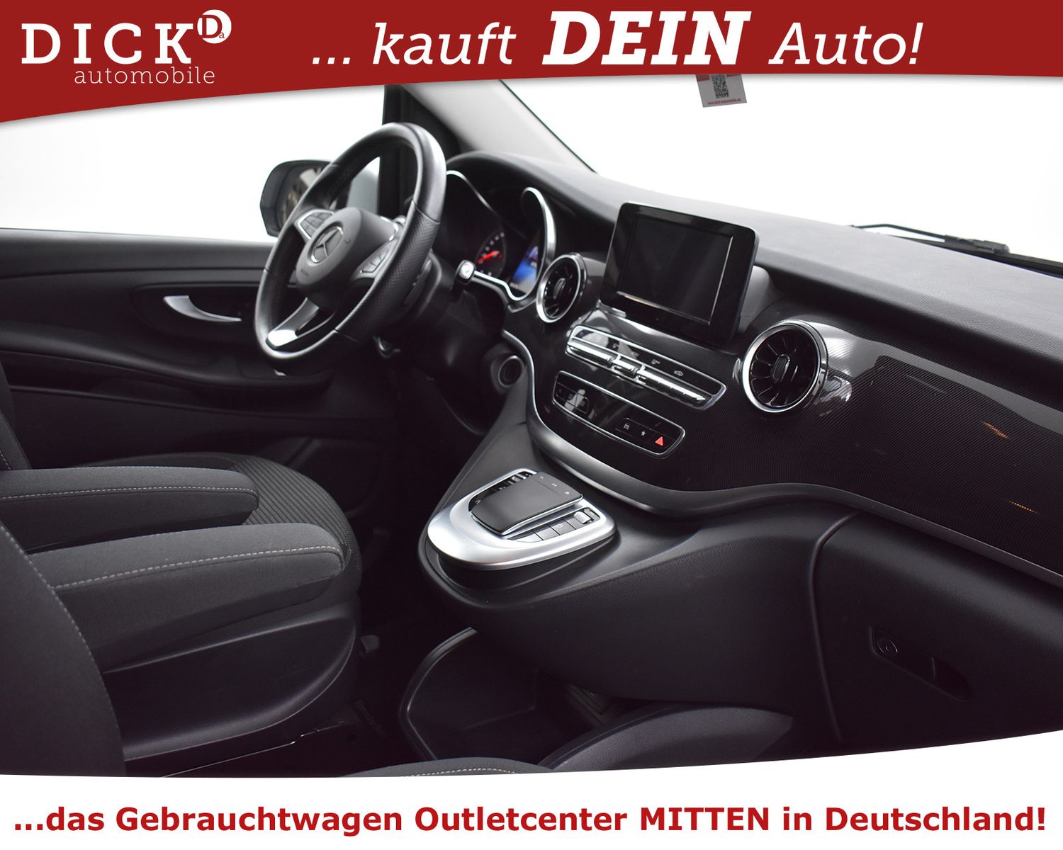 MERCEDES-BENZ V 220d 9G Lang >6SI+360°+PARK+MFL+TEMP+DAB+8FACH - Image 15