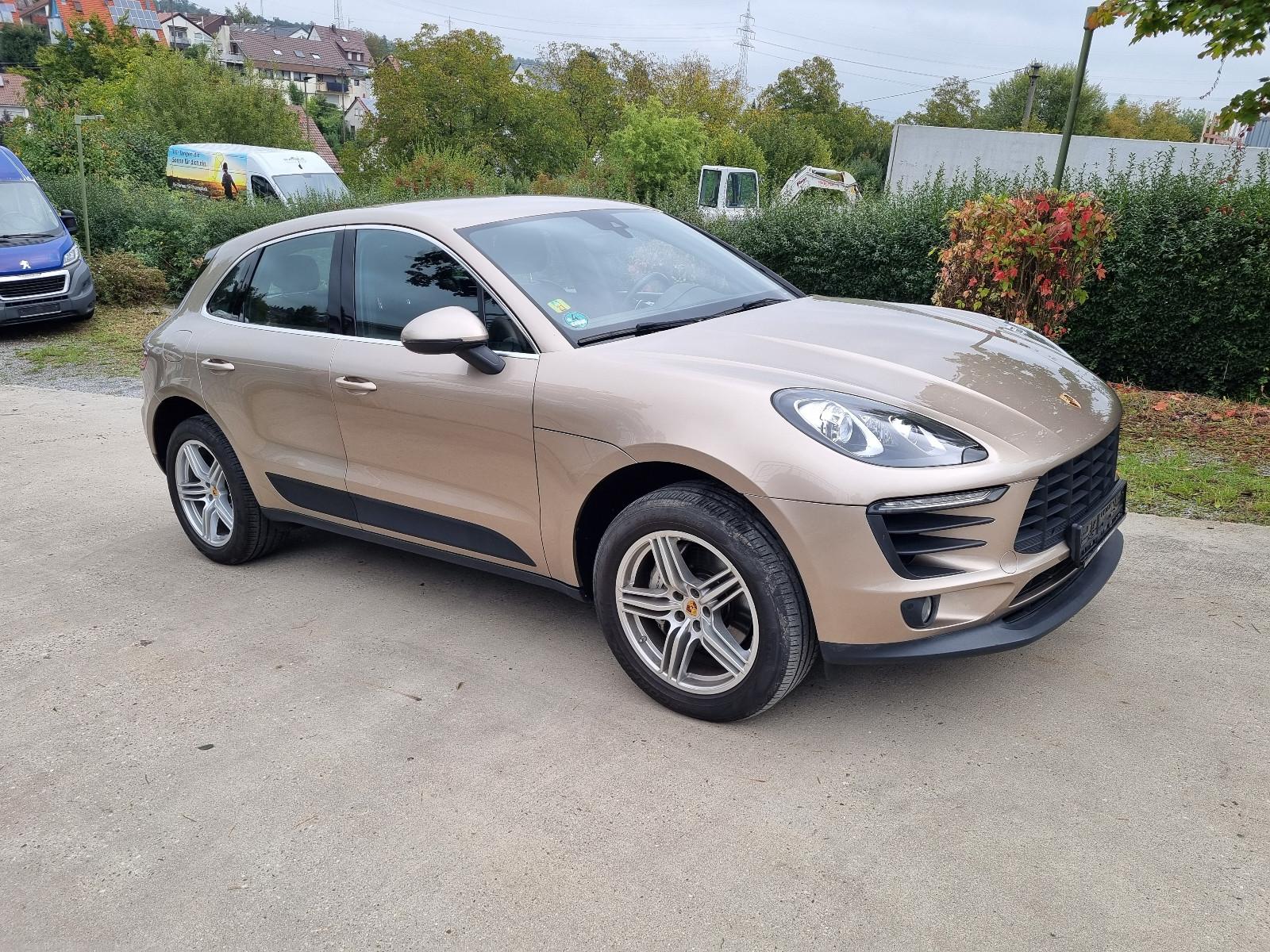 Porsche Macan S Alcantara Navi dt. Fahrzeug Champagner