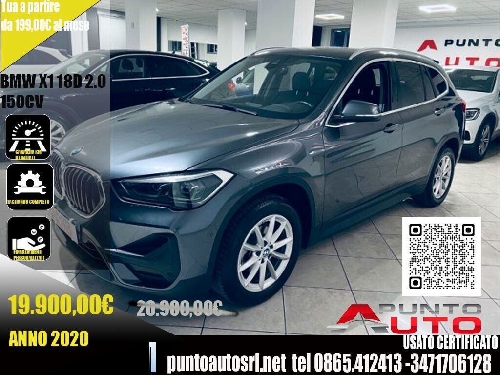 BMW Bmw X1 sDrive 18d 2.0 150 cv business Advantage