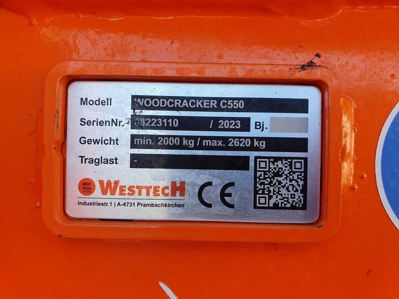 Fahrzeugabbildung Andere Westtech Woodcracker C550 Sammler Power-Tiltator