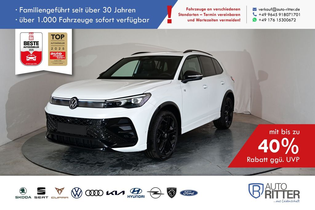Volkswagen Tiguan R-Line HuD-PANO-LED-Navi-Massage-Carpl...