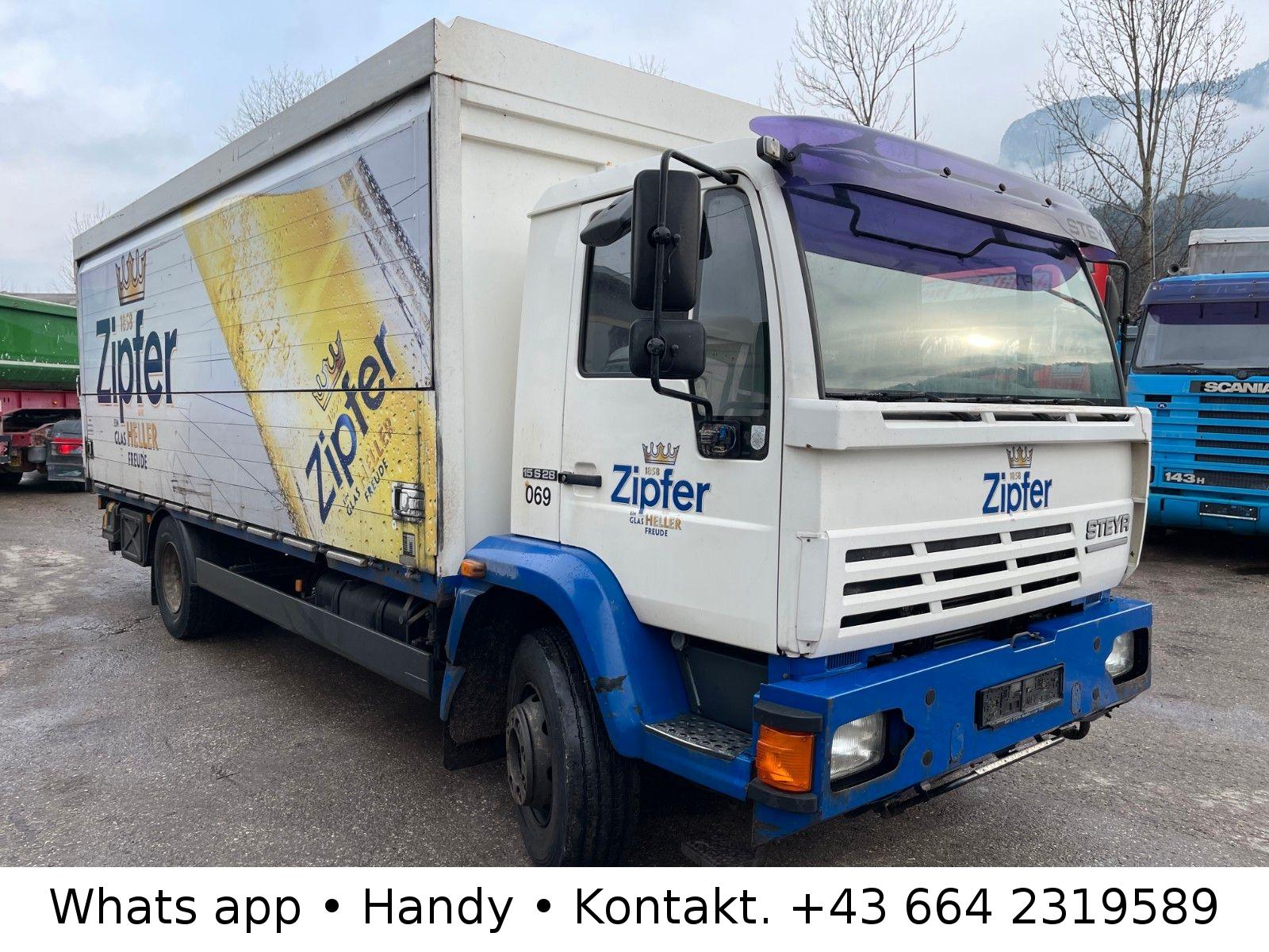 MAN Steyr 15S28 4x2 Euro 3 Getränkekoffer Lbw Bj 02