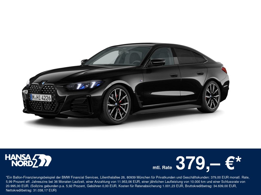 BMW 420d Gran Coupe xDrive M-SPORT LED NAVI 19" AHK