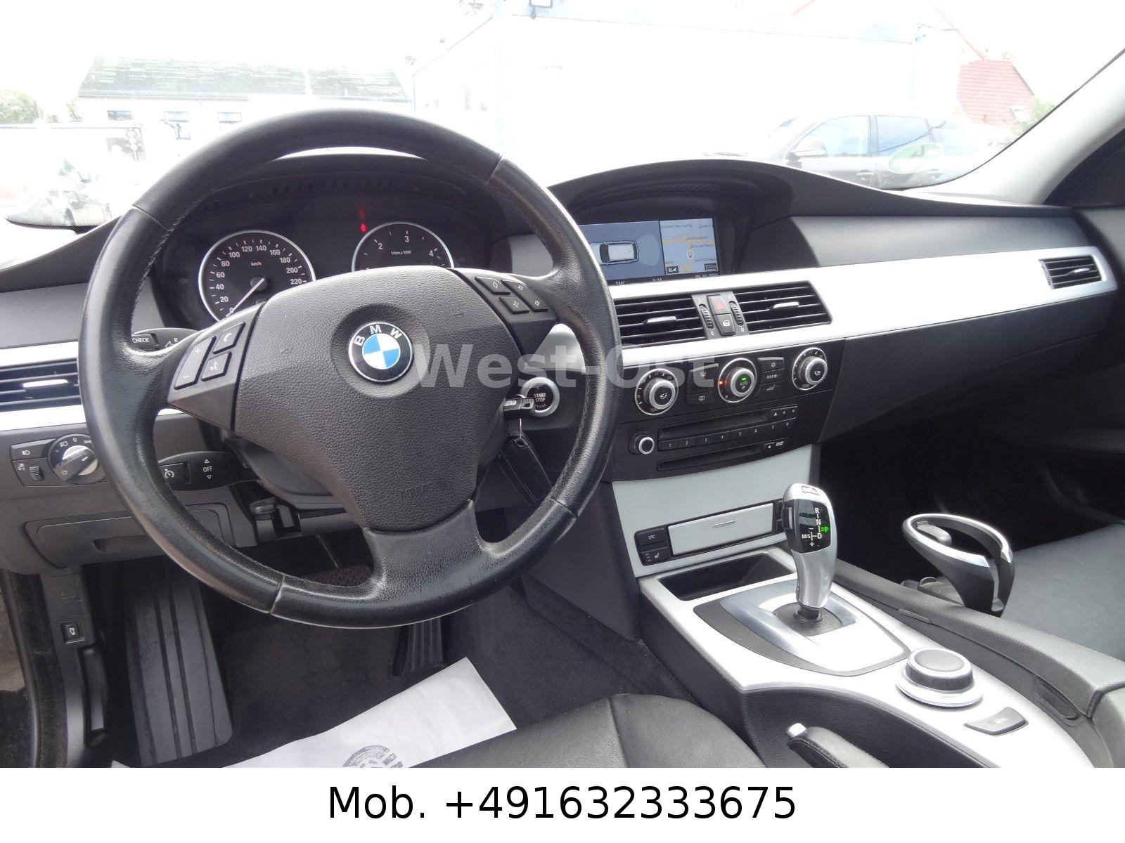 BMW 525 D TOURING BVA CUIR PANORAMA XENON GPS | 197 ch | TOIT OUVRANT | VOLANT EN CUIR