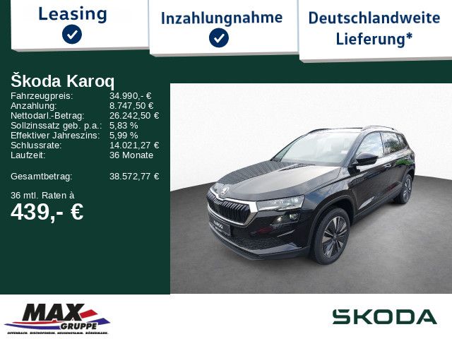 Karoq Balance 1.5 TSI 110kW NAVI+LED+AHK+KAM