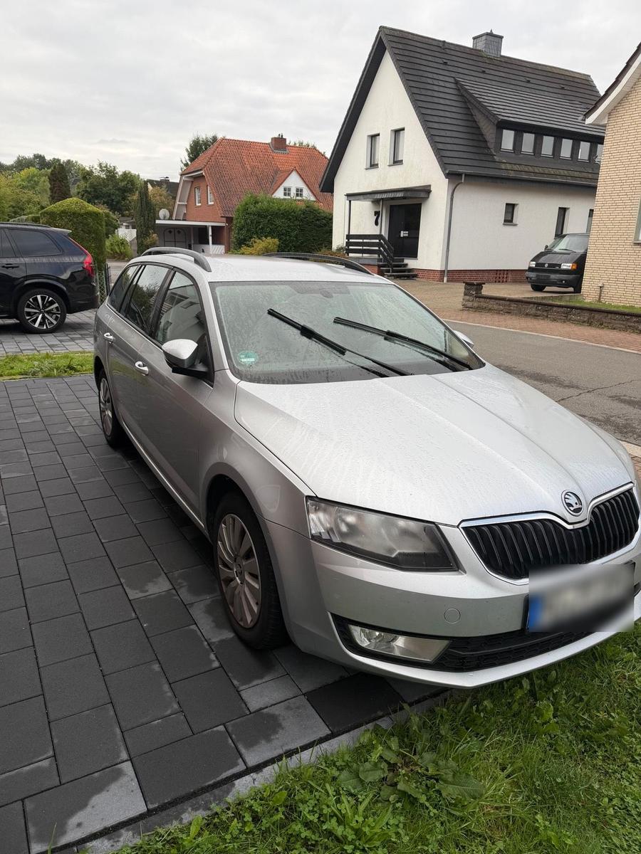 Skoda Octavia 2015 — rear view
