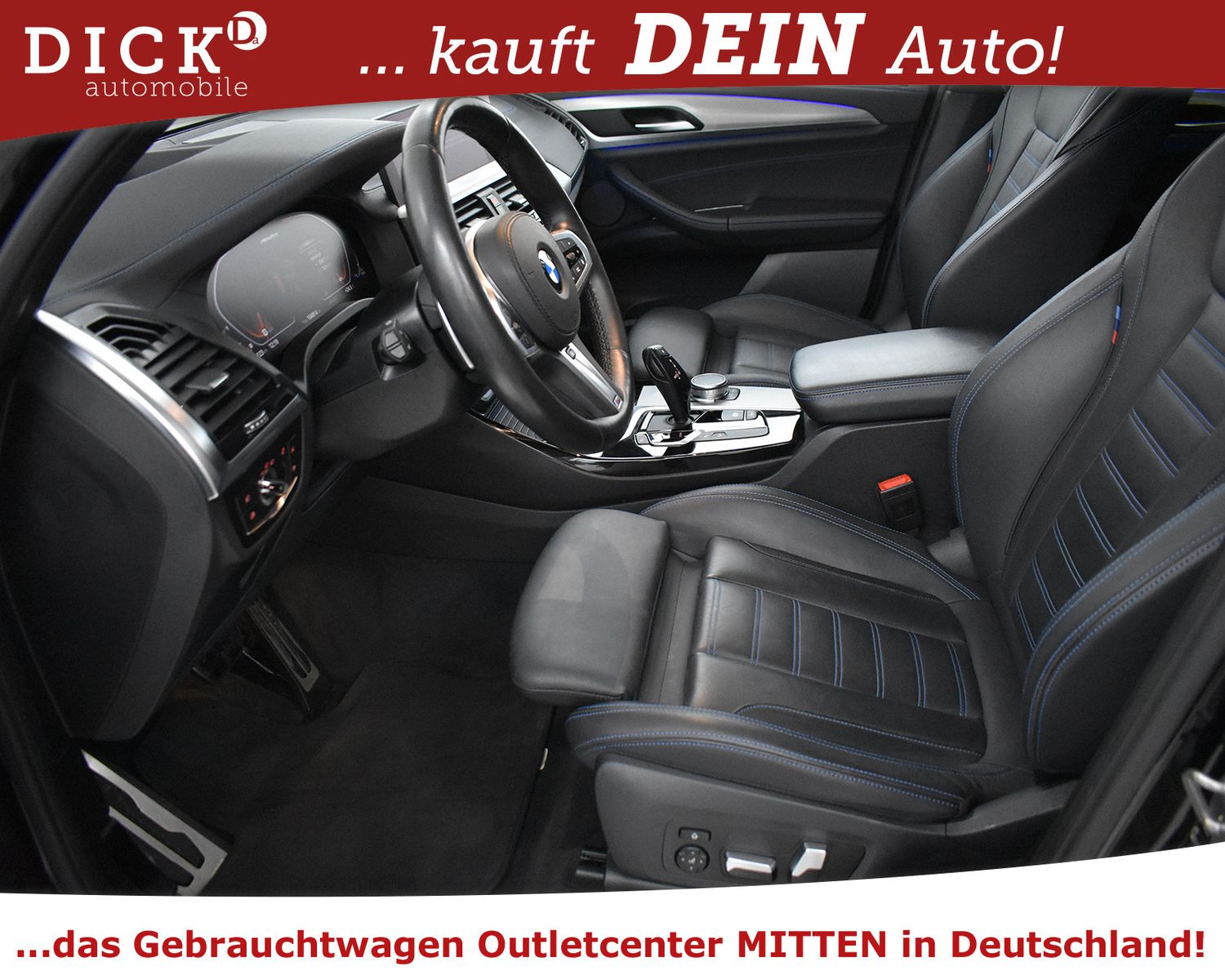 BMW X3 M40>SHADO+PANO+STDHZ+HEAD+MEMO+H&K+AHK+KAM21" - Image 10