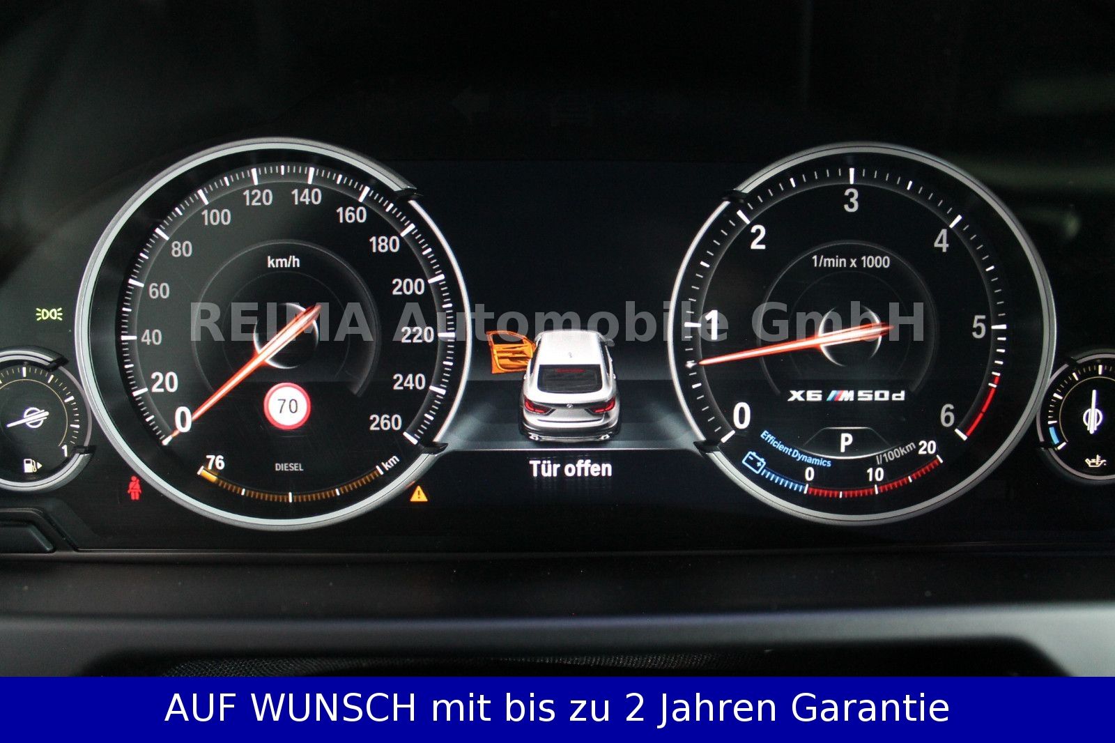 Fahrzeugabbildung BMW X6 M50 d , H&K, Leder, Navi, Xenon