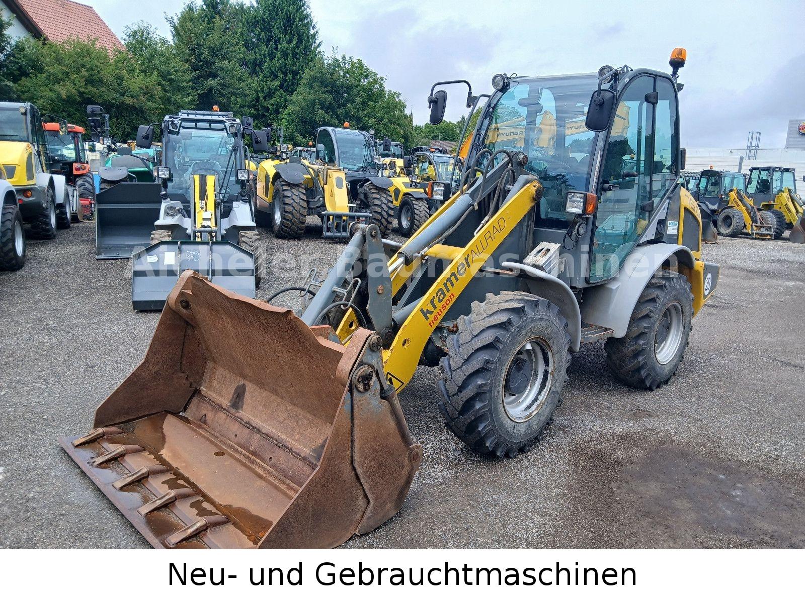 Kramer 750 / Greiferschaufel / Stapelgabel