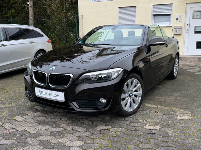 BMW 220i Cabrio Navi PDC Tempomat Sport Lenkrad