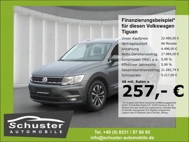 Volkswagen Tiguan UNITED 2.0TDI*AHK Navi SHZ VKZ-Erk PDCv+h