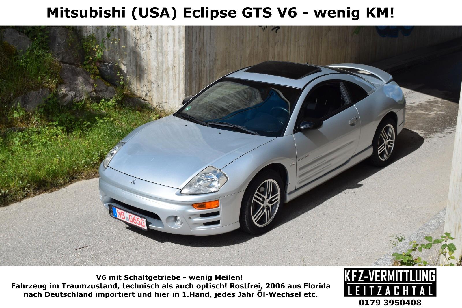 Mitsubishi Eclipse GTS V6 Schalter*RAR*TÜV*rostfrei*wenigKM