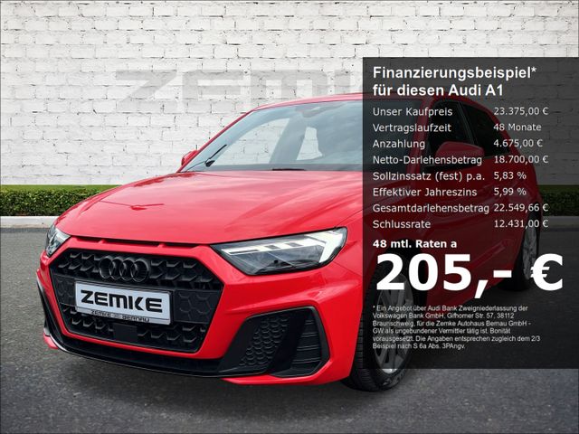 Audi A1 Sportback 30 TFSI S line S tronic Navi