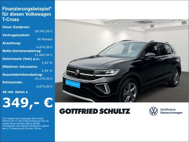 Volkswagen T-Cross R-LINE TSI DSG CONNECT NAVI LED SITZHZG 