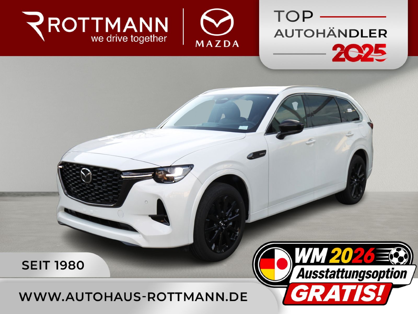 Mazda CX-80 Plug-In 327ps Aut. PHEV AWD Homura Plus