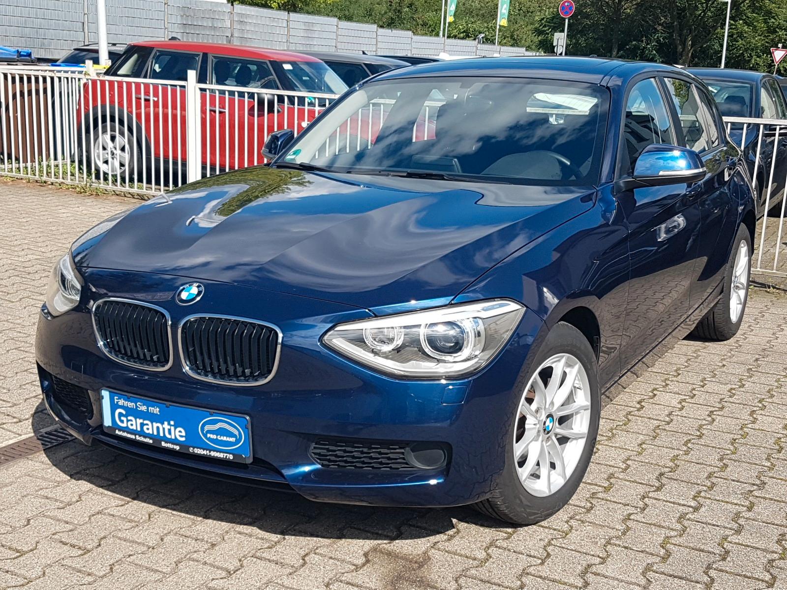 BMW 116i Automatik 1.Hand eGlasdach Navi Sitzheizg.