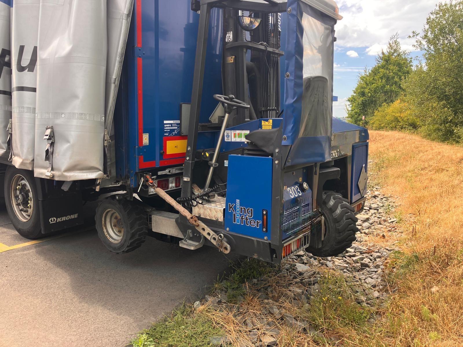 Krone SD Planen-Sattel 1. Hand Guter Zustand