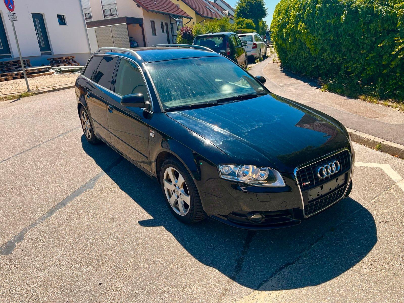 Audi A4 2007 — rear view