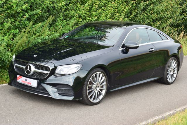 MERCEDES-BENZ E 400 Coupe 4Matic AMG grün/braun LED Pano