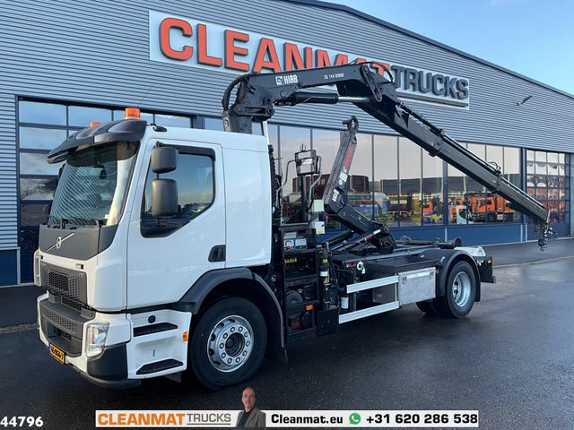 Volvo FE 250 Euro 6 Hiab 14 Tonmeter laadkraan Just 18