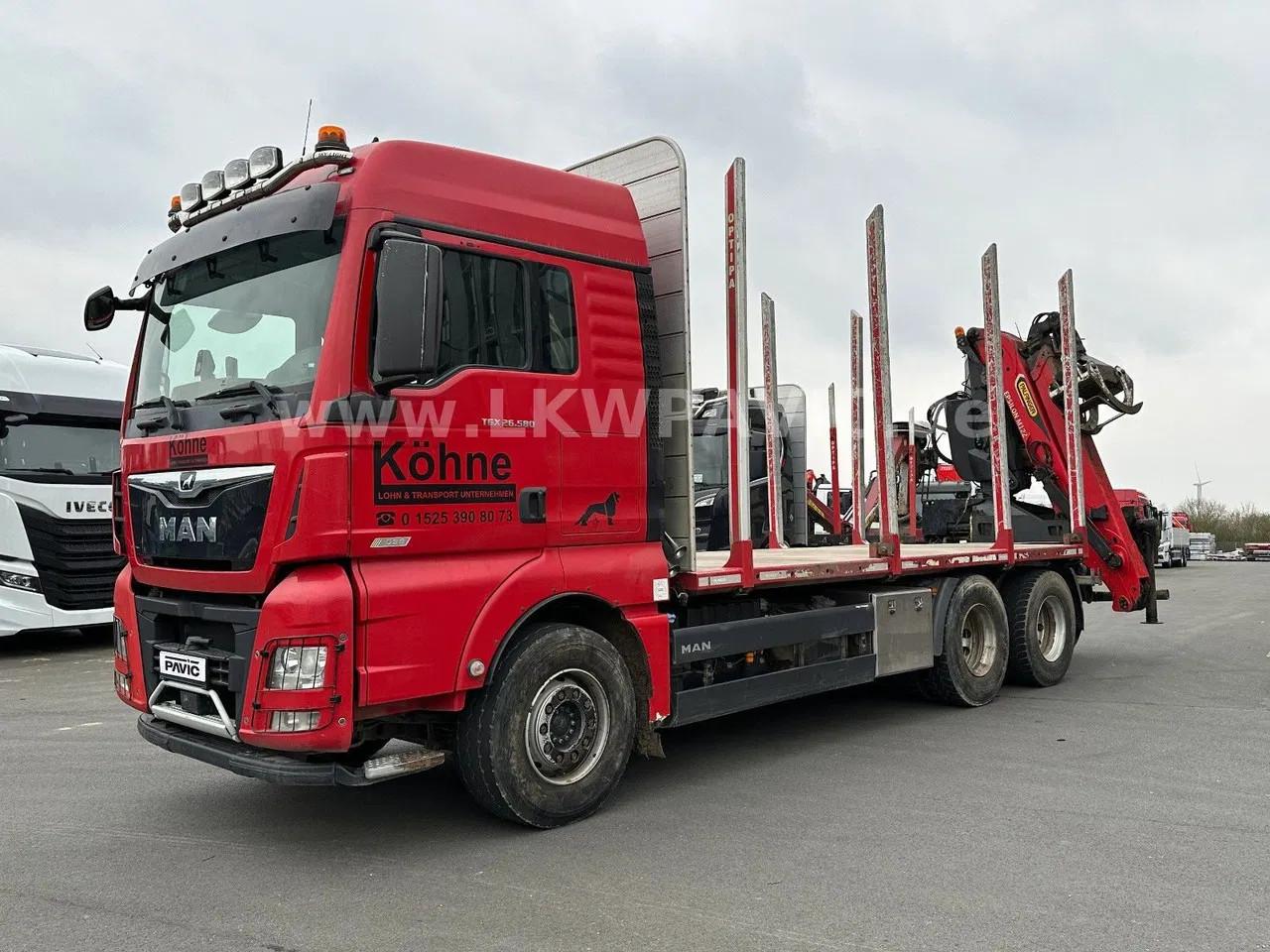 MAN TGX 26.580 6x4 BL Epsilon M12Z83 Kabinen-Kran