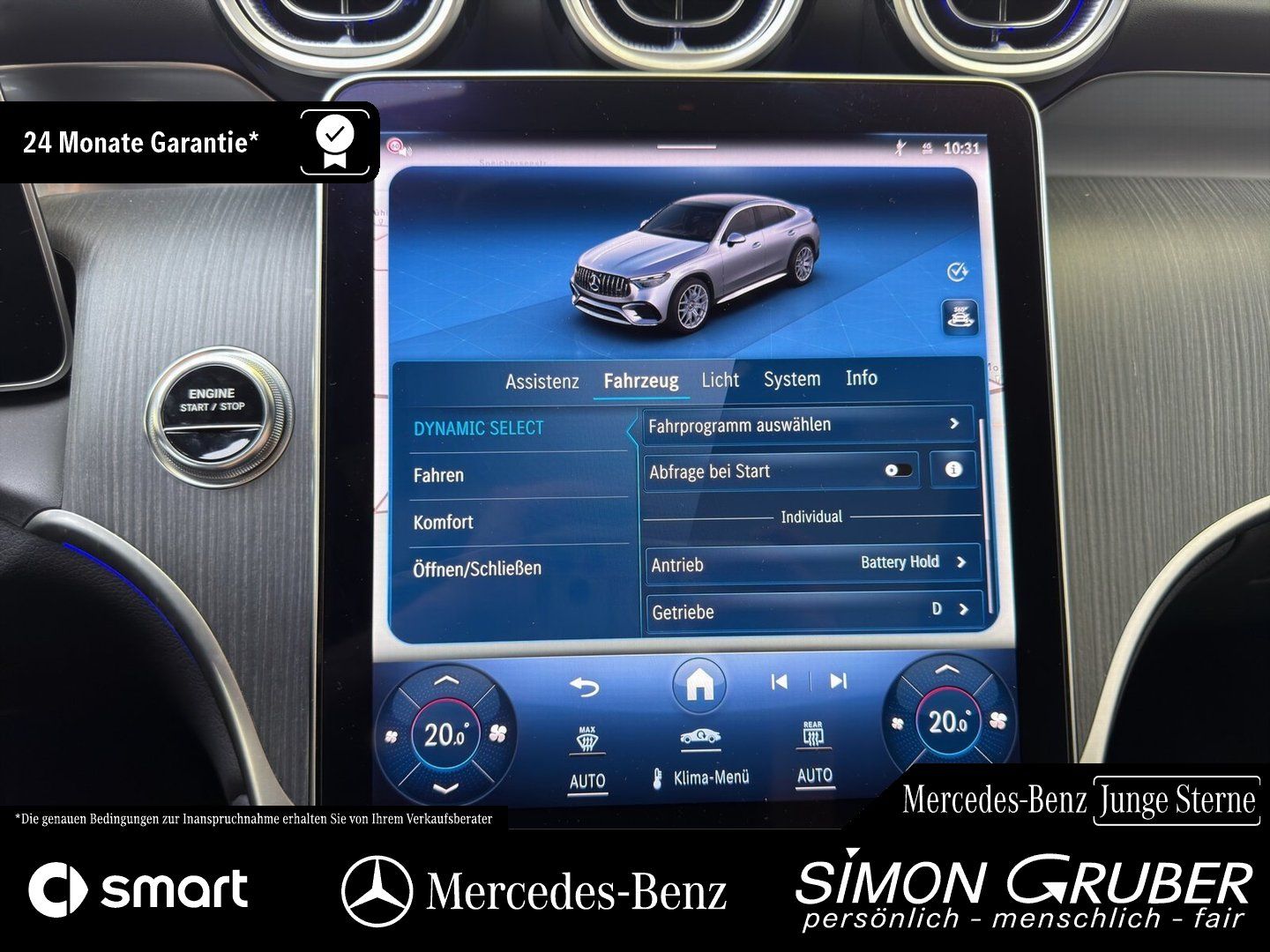 Fahrzeugabbildung Mercedes-Benz GLC 63 S E Perfo Coupe Active Ride Carbon magno