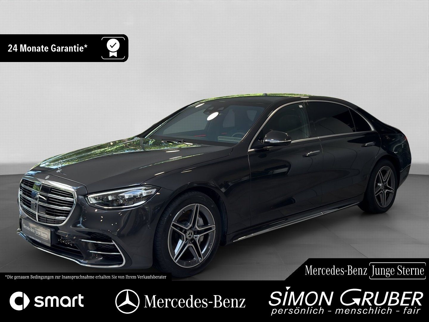 Fahrzeugabbildung Mercedes-Benz S 580 4M Lang AMG Exklusiv Chauffeur Executive