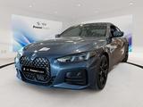 BMW 430i xDrive AHK 360° HEAD-UP RFK HIFI LENKRADHZ - blaue BMW 4er Reihe