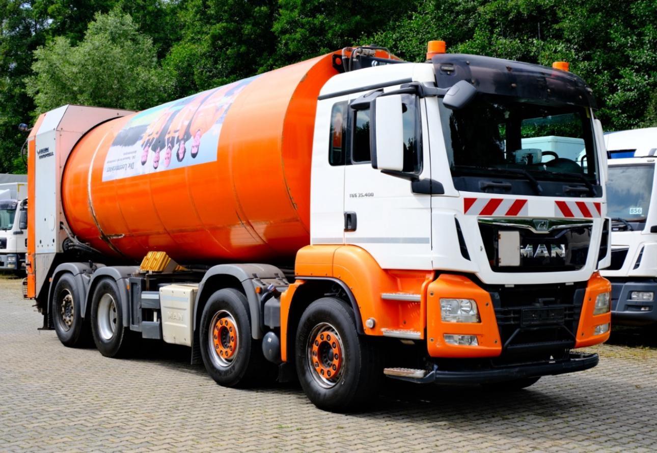 MAN TGS 35.400 BL/8x2/FAUN-ROTOPRESS,Lift,Retarder