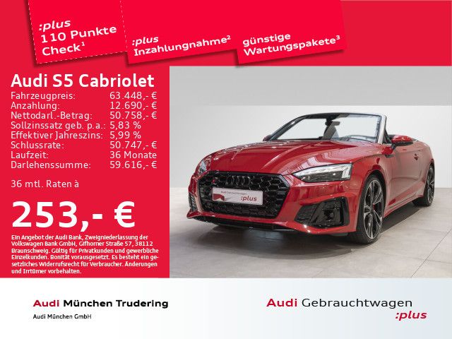 Audi S5 Cabriolet TFSI qu. competition B&O Matrix Spo