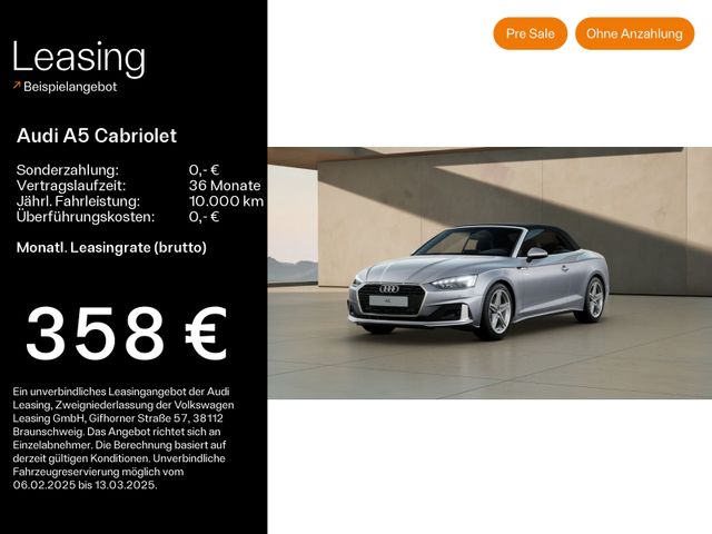 Audi A5 Cabriolet 40 TFSI advanced Matrix*SHZ*Virtual