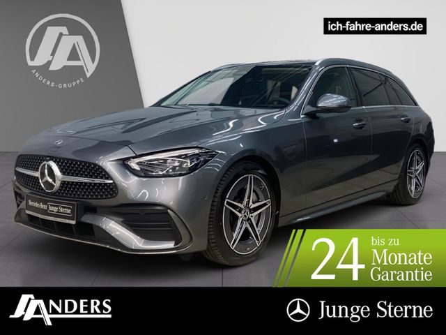 MERCEDES-BENZ C 180 T AMG+BUR+AHK+KAM+NAVI+LED+SHZ+TOTW+AMBI