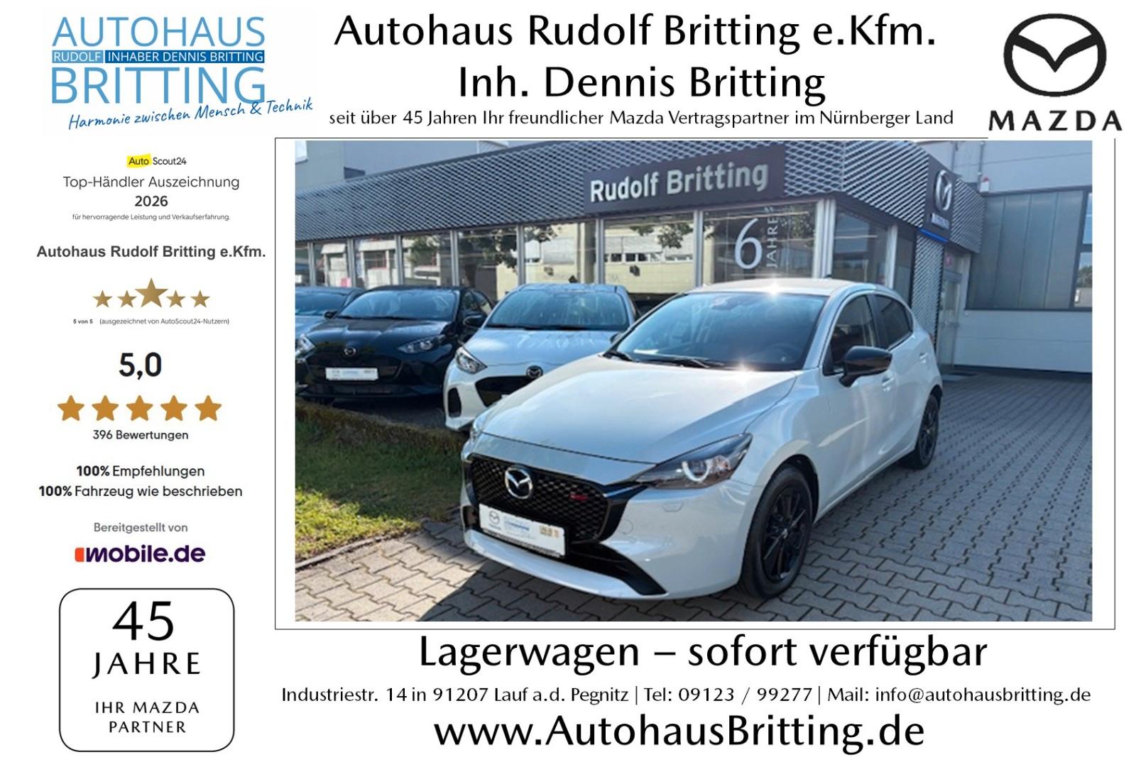 Mazda 2 SKYACTIV-Benzin 6GS 90PS Homura