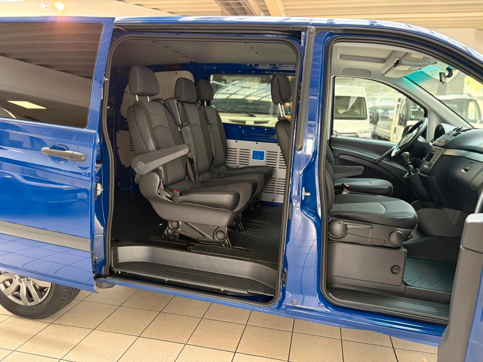 MERCEDES-BENZ VITO 113 CDI 136ch MIXTO 5 PLACES - GPS - ATTELAGE - RADARS DE STATIONNEMENT AVANT/ARRIÈRE - CLIMATISATION - CHAUFFAGE AUXILIAIRE
