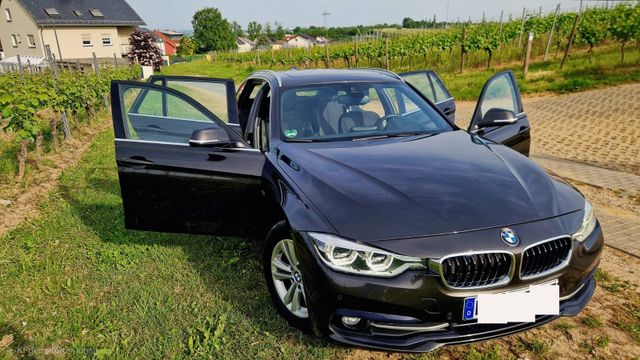 BMW 320d Touring Sport Line Aut Glasd - top gepflegt