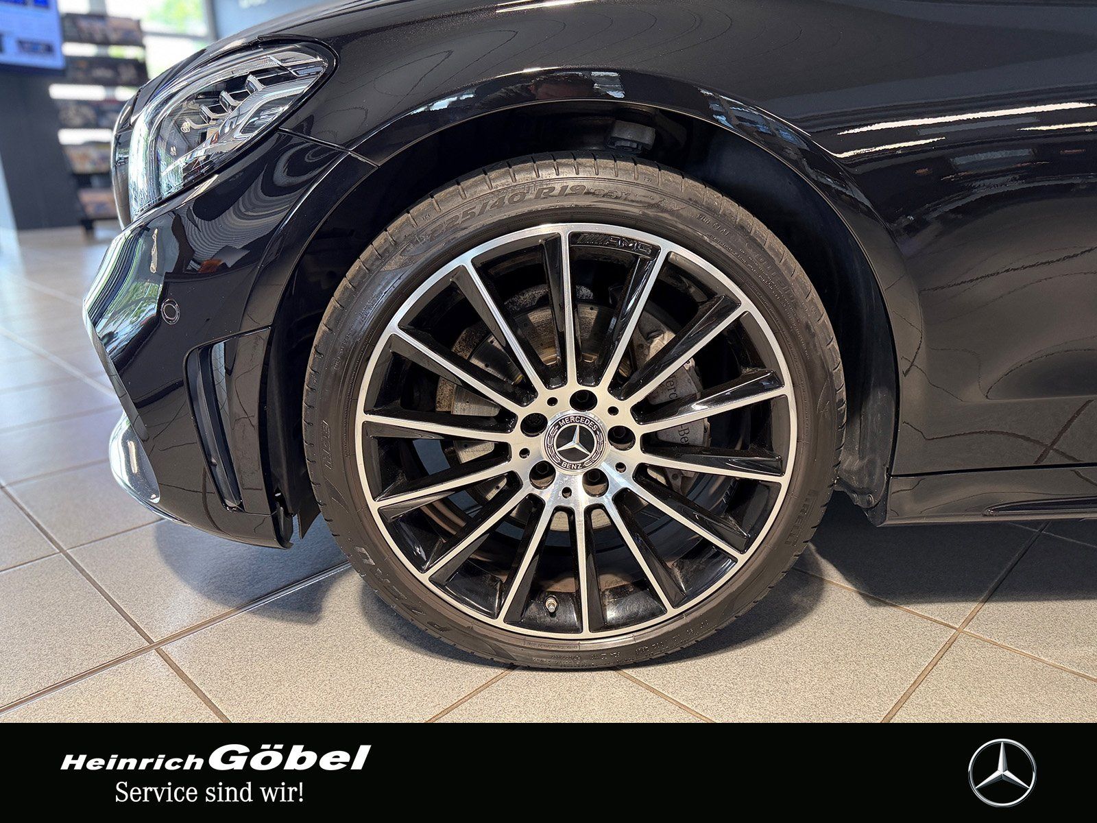 Fahrzeugabbildung Mercedes-Benz C 220 d AMG Line (EURO 6d-TEMP)
