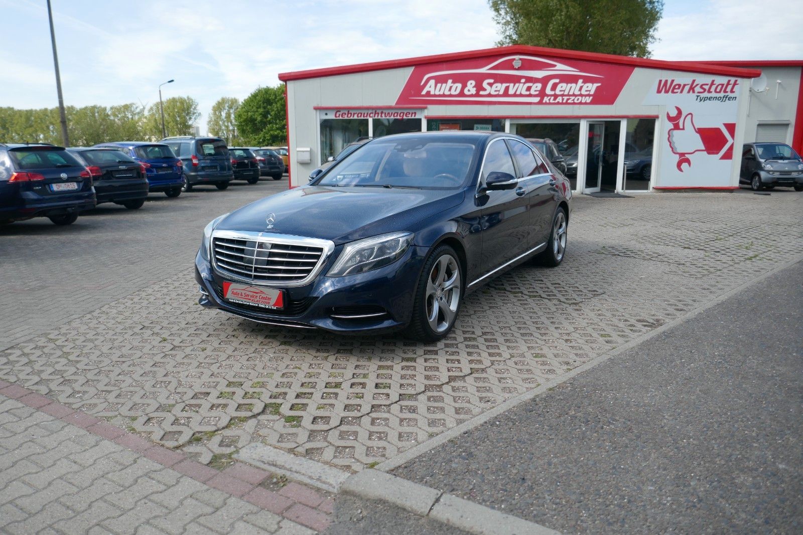 Mercedes S 500 2014, 4.7 benzīns, Automāts, Sedans, Zils — Latvijā