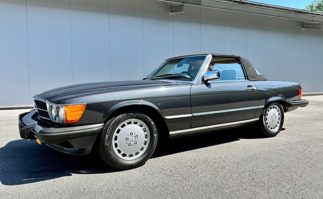 Mercedes-Benz SL 560 blauschwarz/Leder grau nur 49.000km