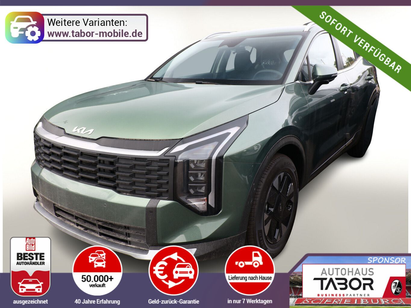 Kia Sportage HEV ACC TotW Nav LED Keyl AC(3Zone)
