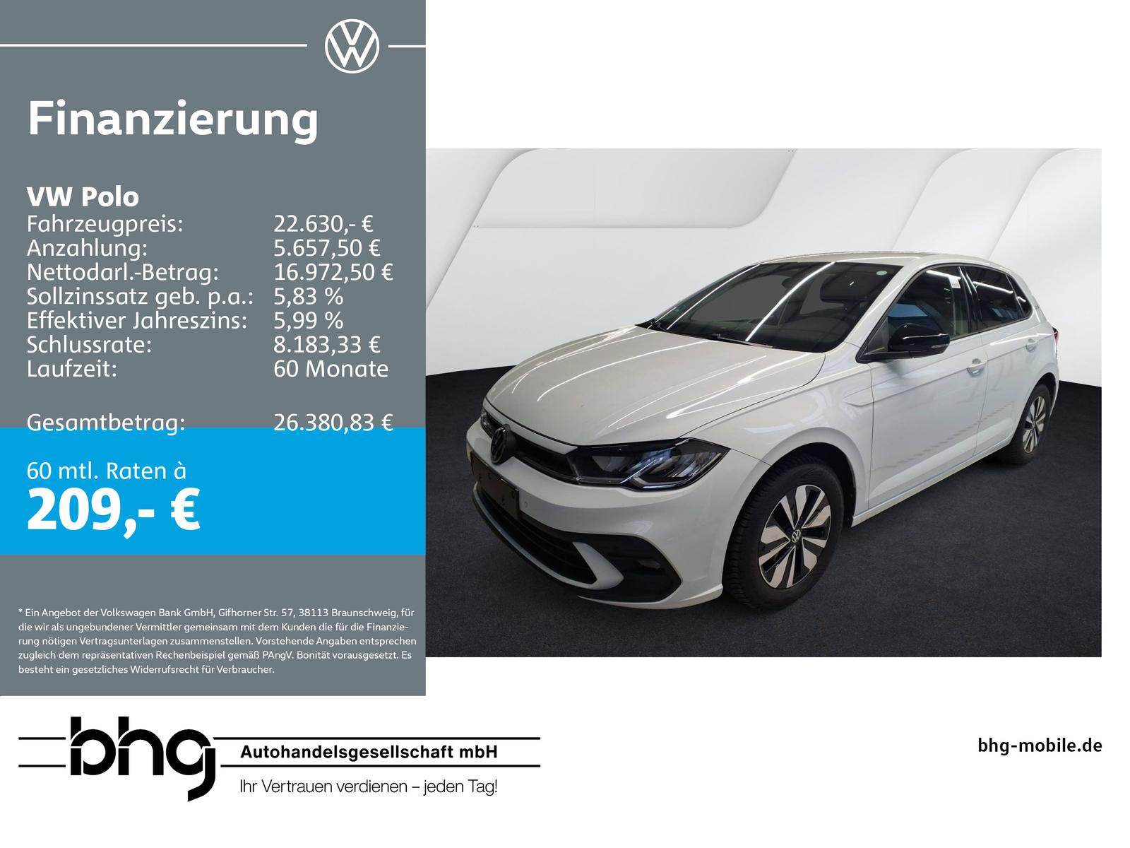 Volkswagen Polo Life 1,0 l TSI OPF   7
