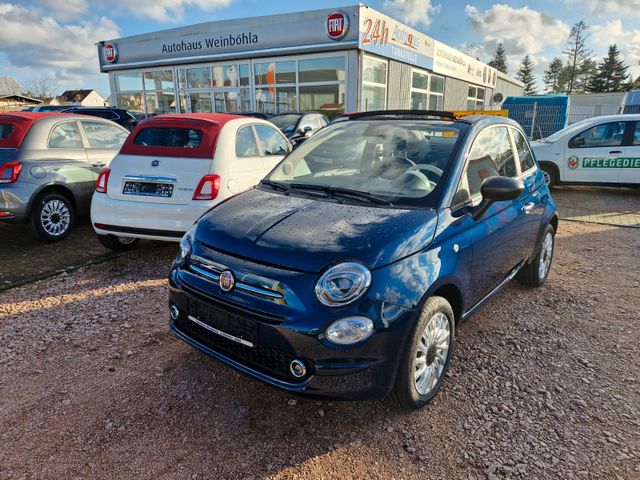 Fiat 500 Cabrio- 7" DAB Radio-Verdeck Elfenbein