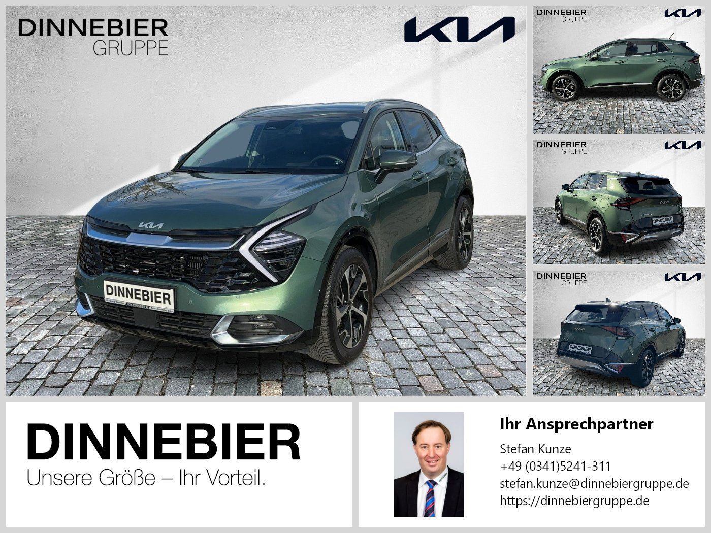 Kia Sportage Spirit 1.6T LED+360°Kamera+Navi+AHK